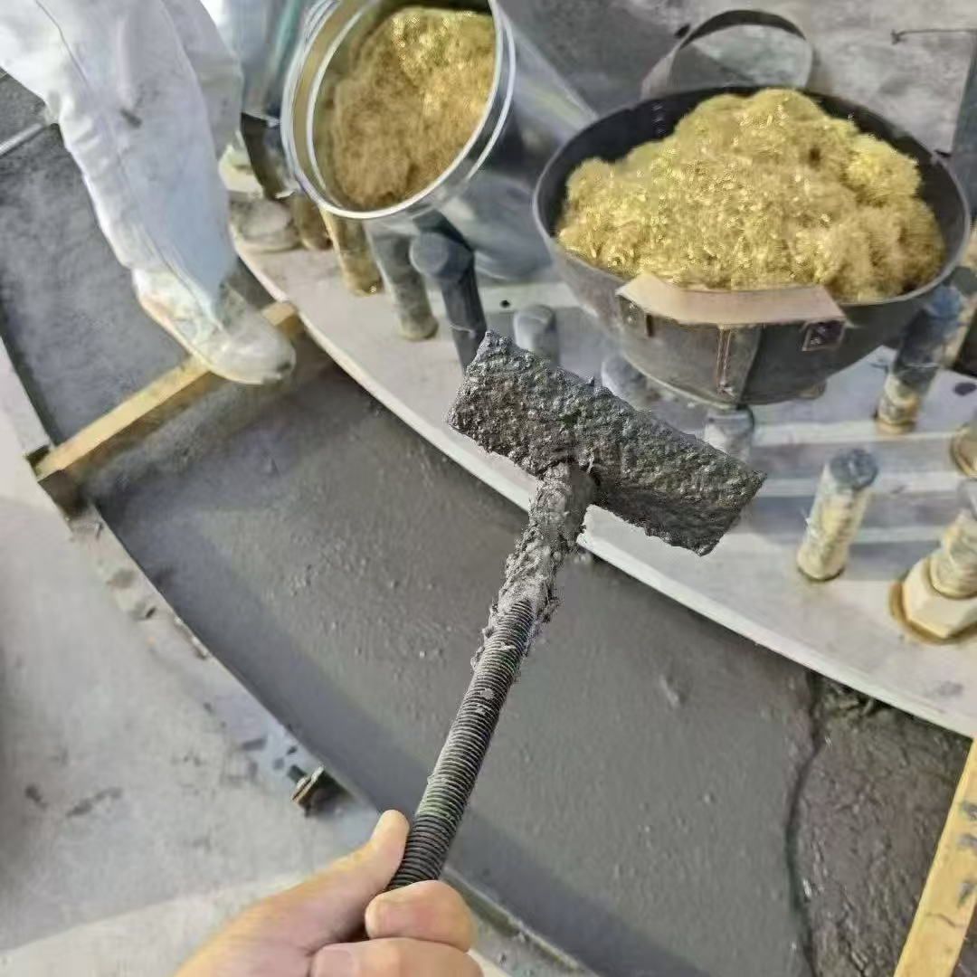 泽州C120钢纤维高强无收灌浆料 轧机压缩机汽轮机发电机锻压设备底座灌浆材料